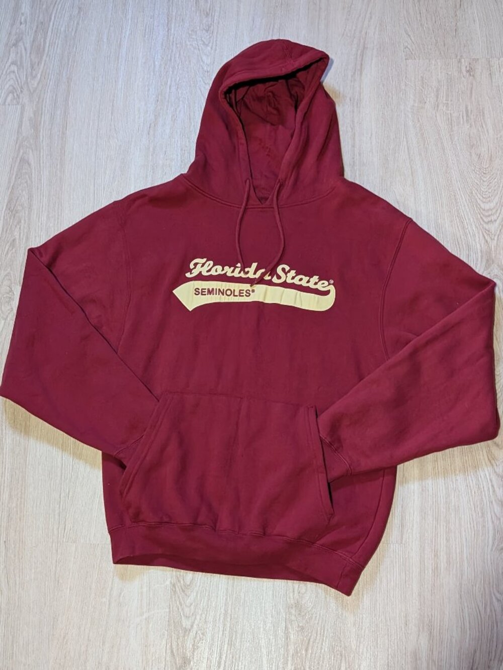 Y2K Florida State Seminoles Stitched Patches Hoodie Victory Sports Size M